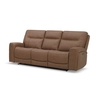Bennett - Sofa P2 & ZG - Butternut - Butternut Leather - Hornell Furniture Outlet