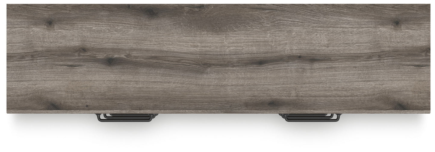 Graystorm - Brown Gray - Six Drawer Dresser - Hornell Furniture Outlet