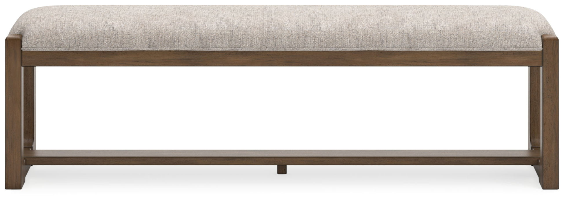 Cabalynn - Large Uph Dining Room Bench - Oatmeal / Light Brown - Hornell Furniture Outlet