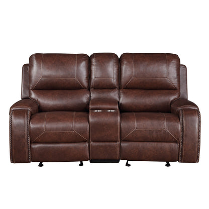 Keily - Manual Motion Glider Loveseat - Hornell Furniture Outlet