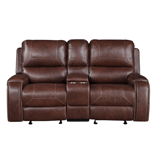 Keily - Manual Motion Glider Loveseat - Hornell Furniture Outlet