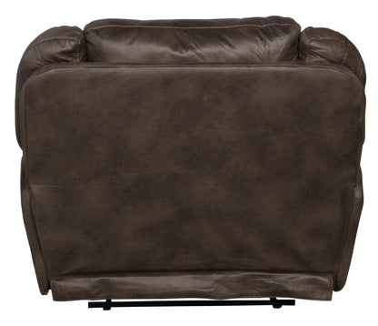 Ferrington - Power Lay Flat Recliner with Power Adjustable Headrest & Lumbar - Hornell Furniture Outlet