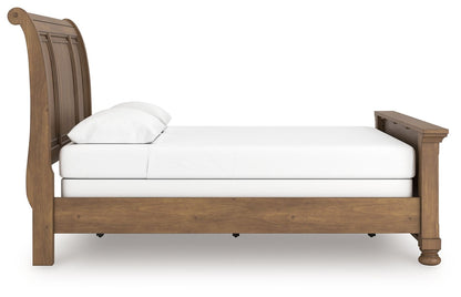 Feddinger - Sleigh Bed - Hornell Furniture Outlet