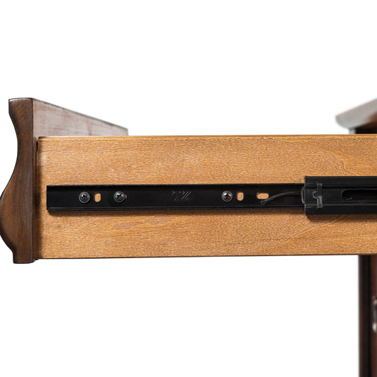 Rustic Traditions - Nightstand - Dark Brown - Hornell Furniture Outlet