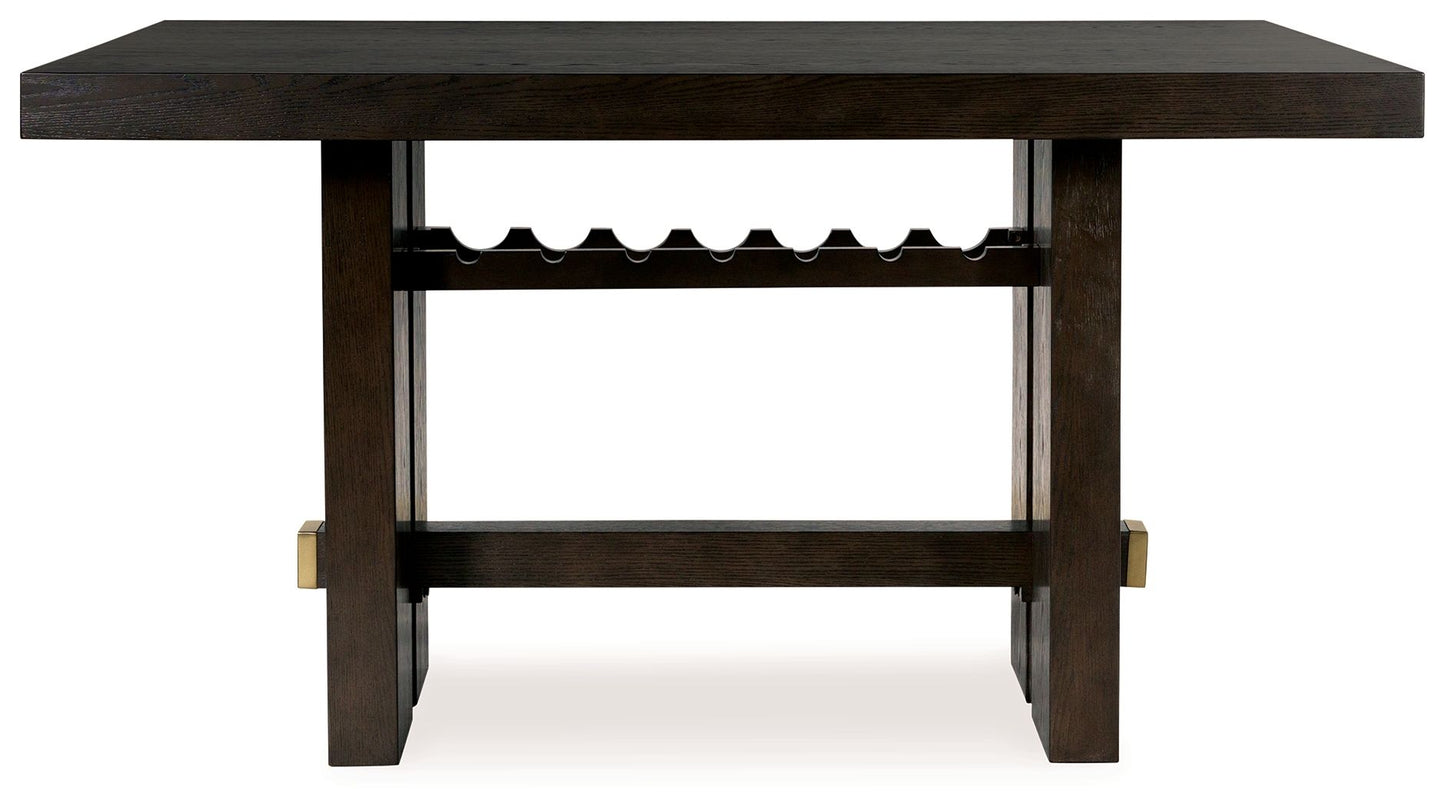 Burkhaus - Rectangular Counter Table Set - Hornell Furniture Outlet