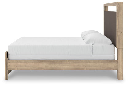 Kinlanni - Upholstered Panel Bed - Hornell Furniture Outlet