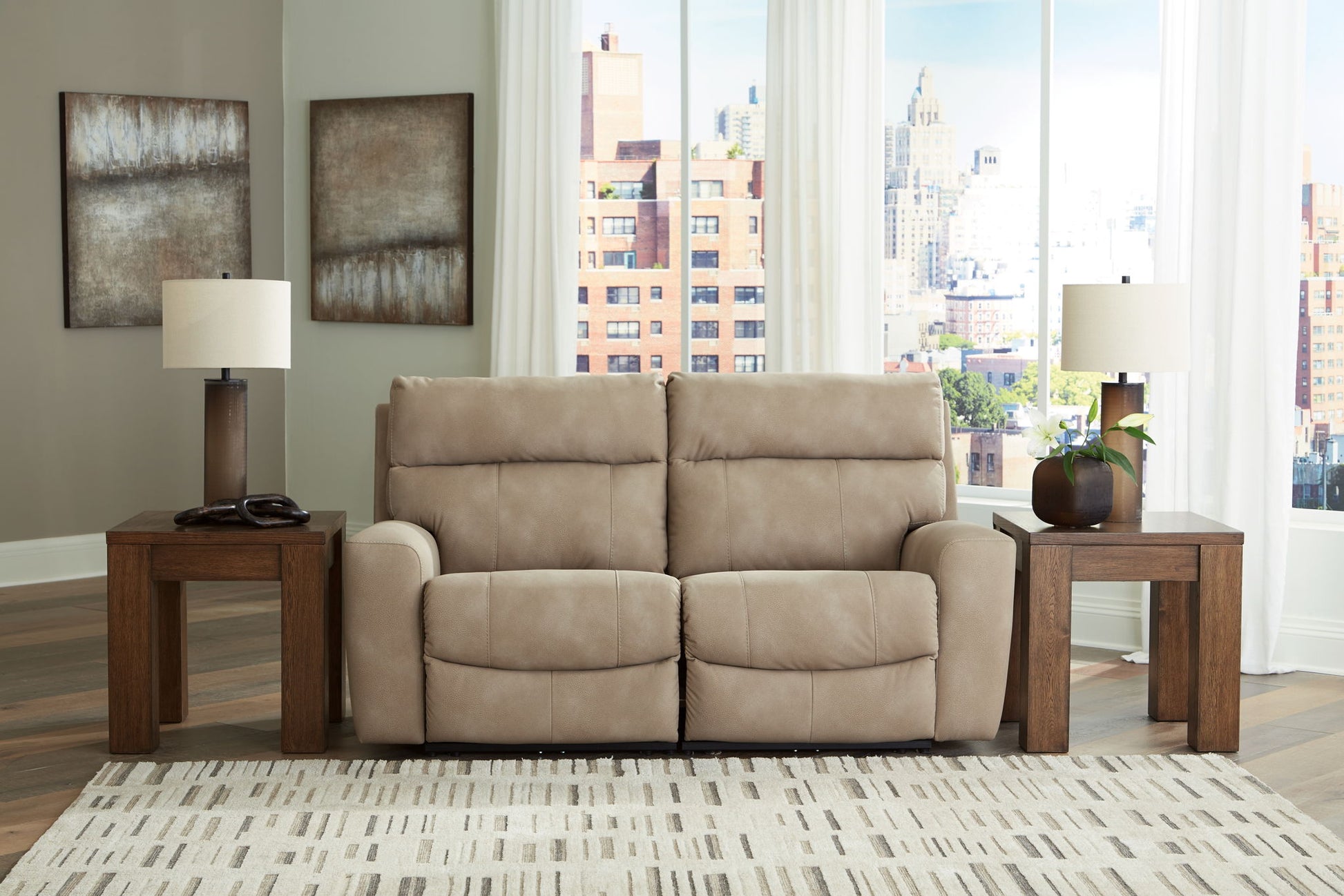 Next - Gen Durapella - Reclining Sectional - Hornell Furniture Outlet