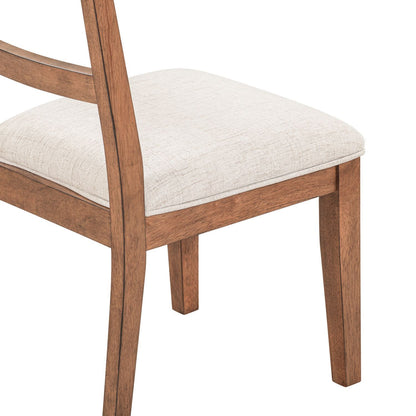 Harmony - Panel Back Side Chair (RTA) - Brownstone - Hornell Furniture Outlet