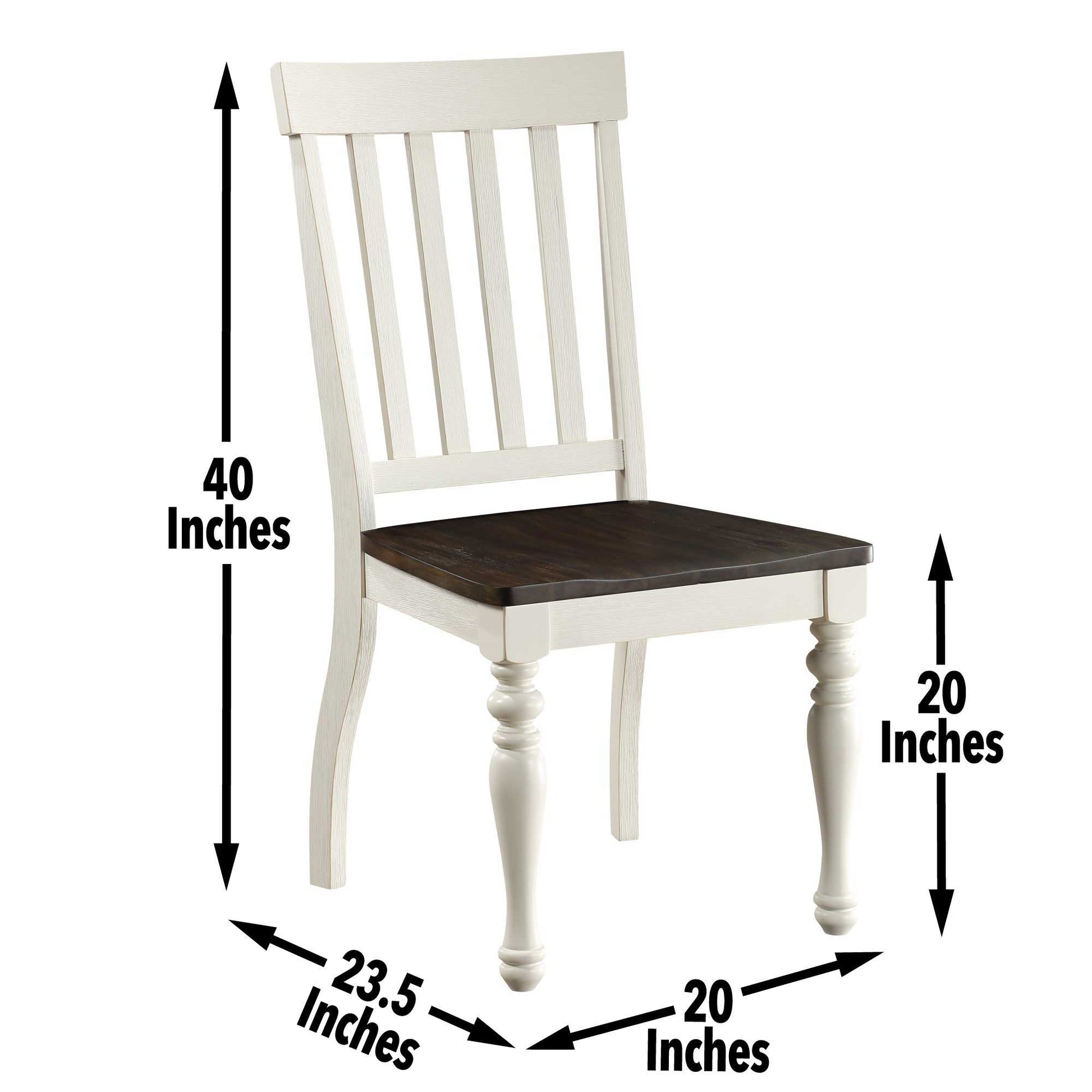 Joanna - Side Chair (Set of 2) - White - Hornell Furniture Outlet