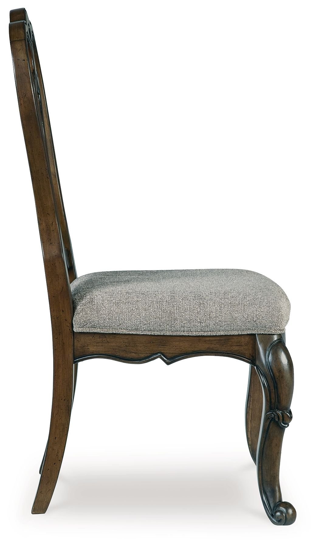 Maylee - Dark Brown - Dining Upholstered Side Chair (Set of 2) - Hornell Furniture Outlet