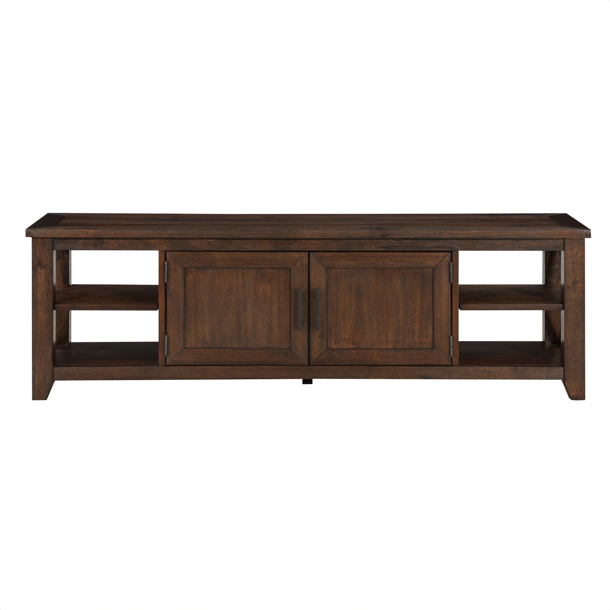 Lenka - Entertainment Stand, TV Stand - Brown - Hornell Furniture Outlet