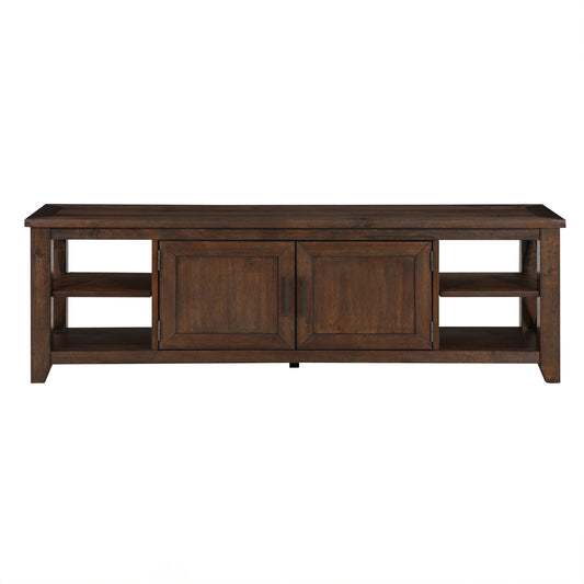 Lenka - Entertainment Stand, TV Stand - Brown - Hornell Furniture Outlet