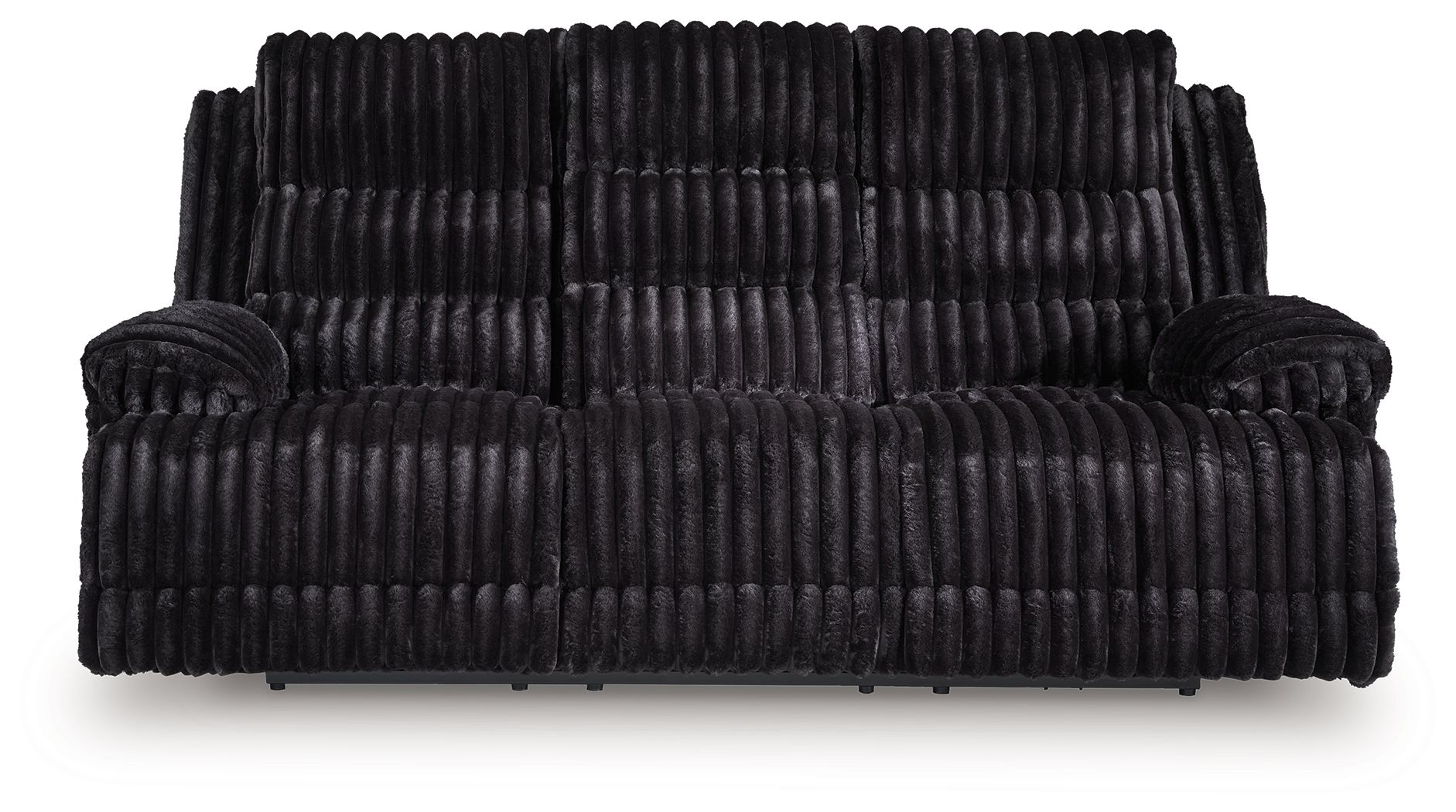 Rhine Falls - Onyx - Reclining Power Sofa With Drop Down Table - Hornell Furniture Outlet