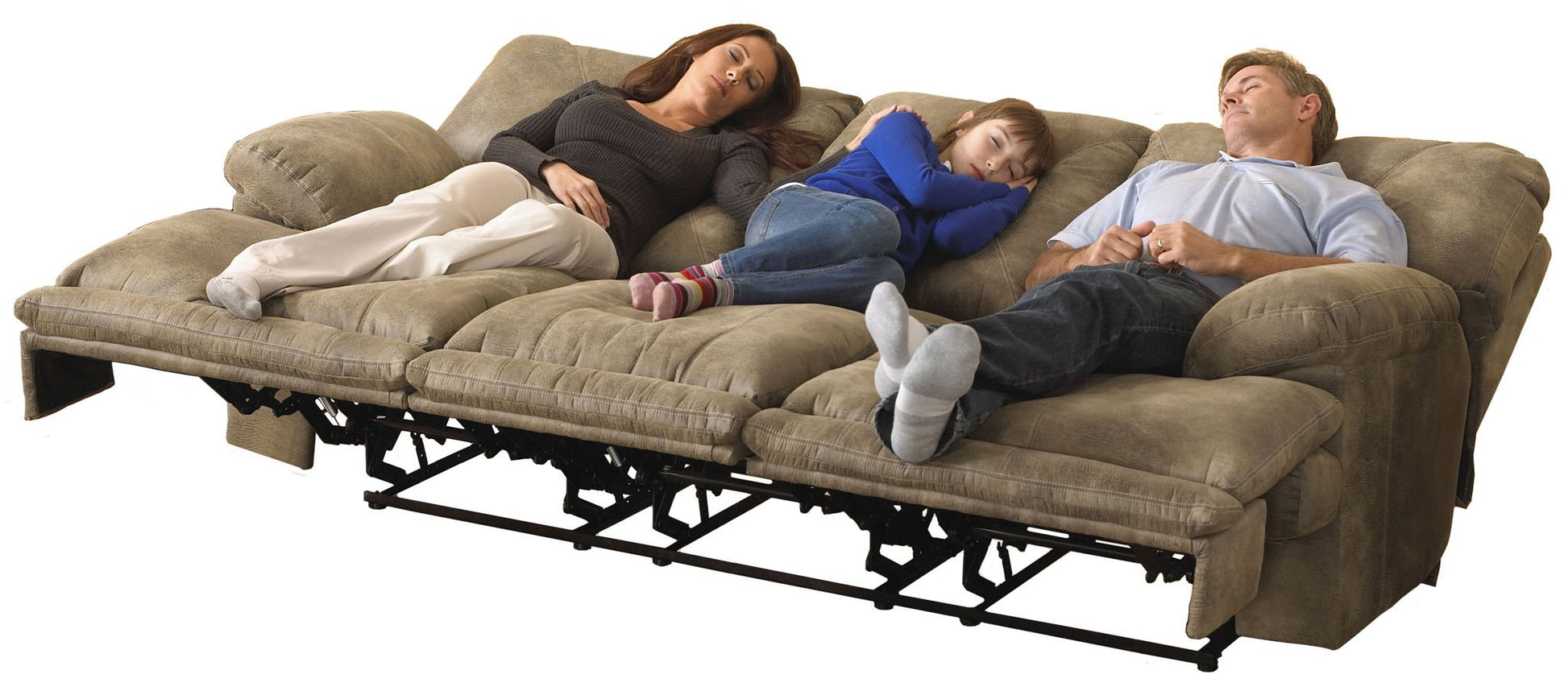 Voyager - Lay Flat Reclining Sofa With 3x DDT - Hornell Furniture Outlet
