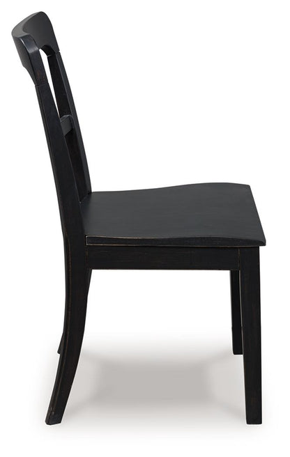 Greddinton - Upholstered Dining Side Chair (Set of 2) - Hornell Furniture Outlet