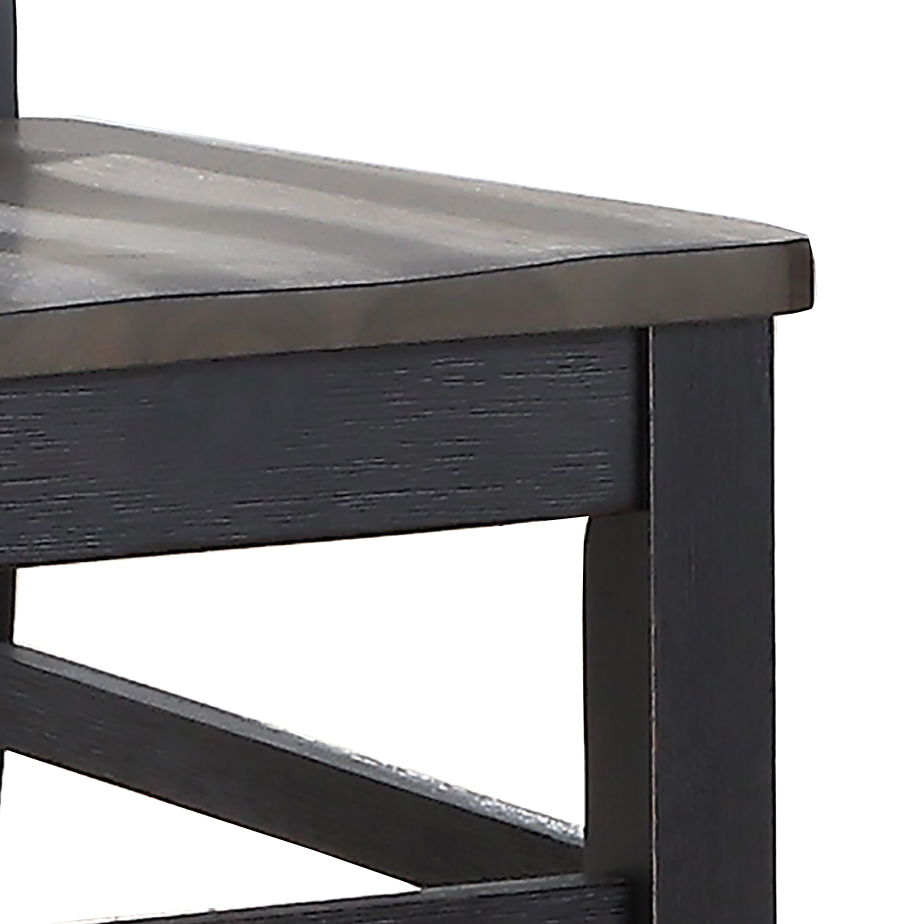 Raven - Noir Side Chair (Set of 2) - Dark Brown - Hornell Furniture Outlet