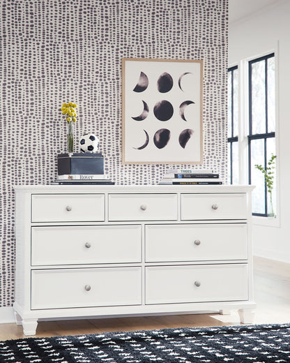 Fortman - White - Dresser - Hornell Furniture Outlet