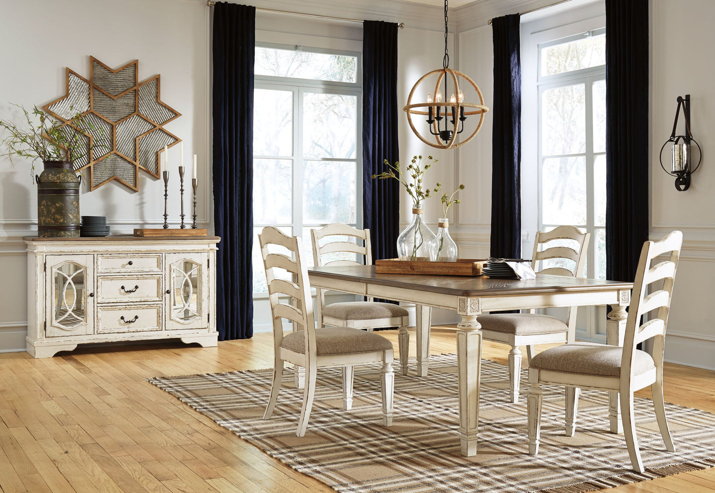 Realyn - Rectangular Dining Table Set - Hornell Furniture Outlet