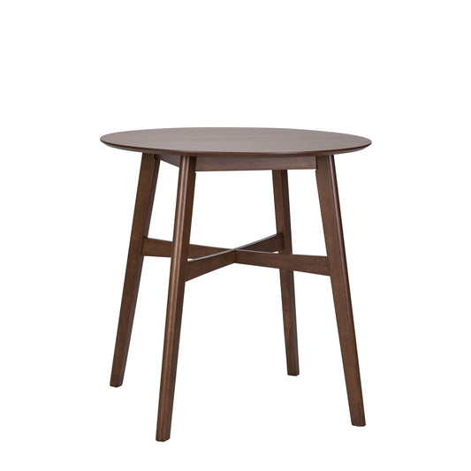 Space Savers - 5 Piece Gathering Table Set - Dark Brown - Hornell Furniture Outlet