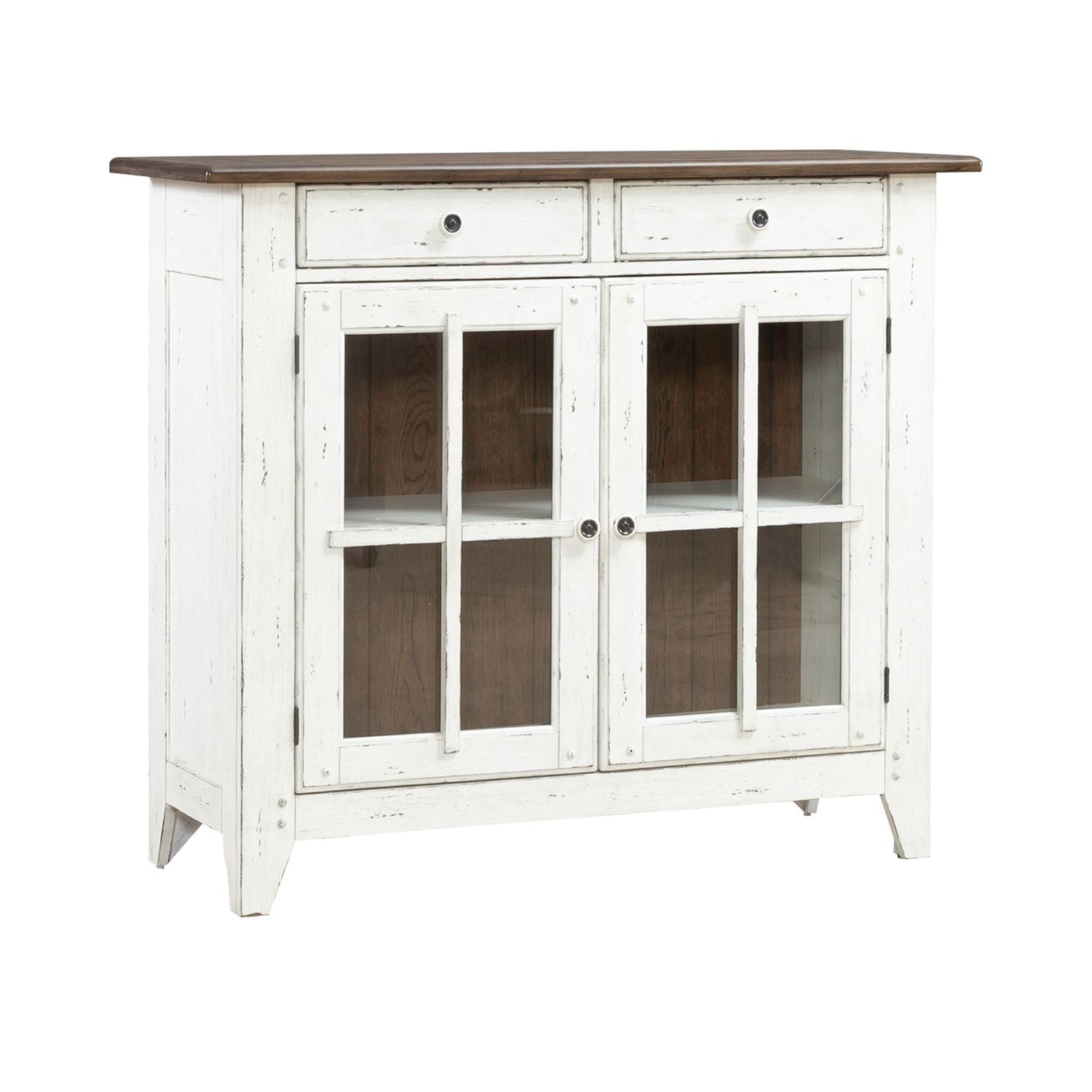 Al Fresco - Server - Graphite / Whitestone - Hornell Furniture Outlet