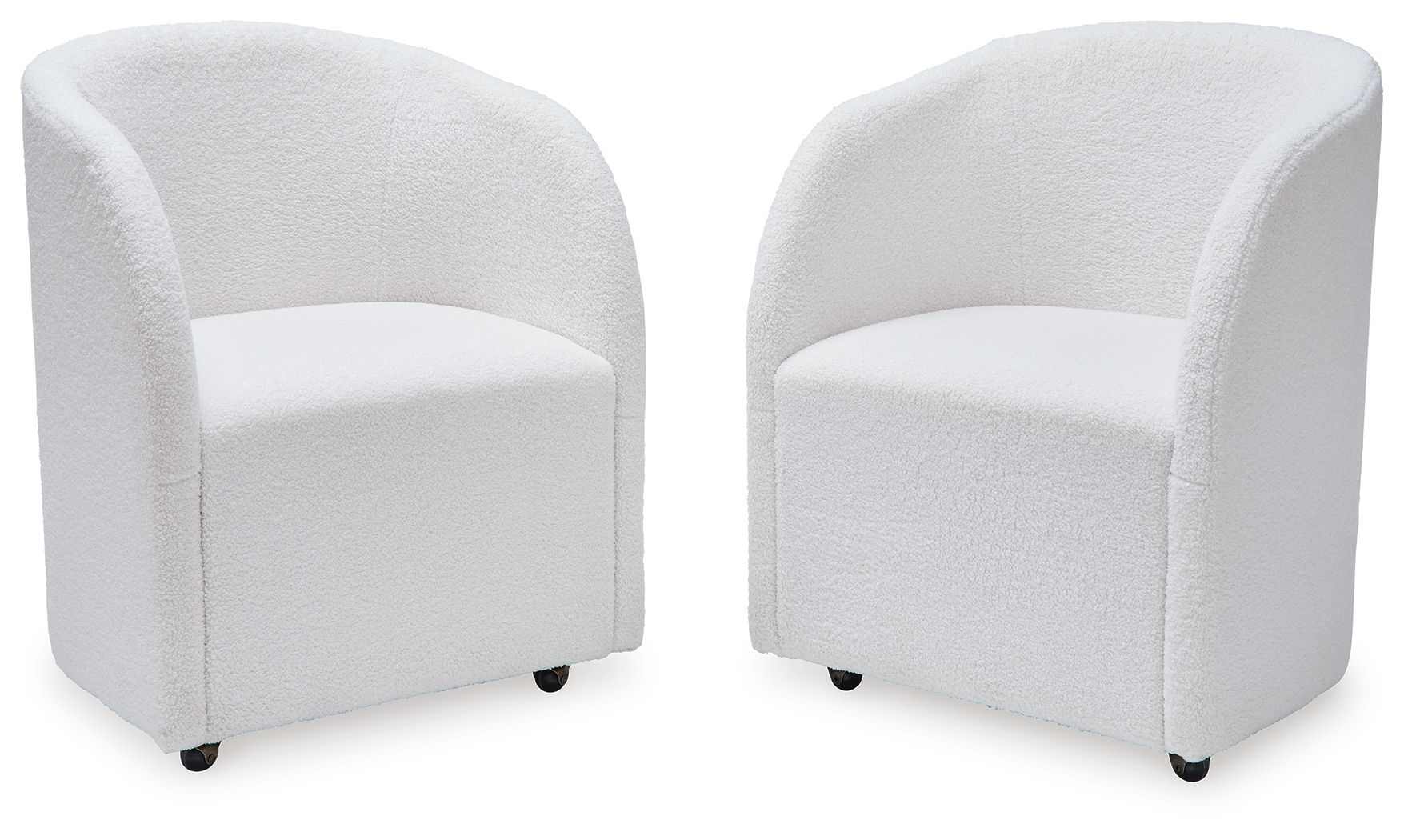 Rowanbeck - Ivory - Dining Upholstered Arm Chair (Set of 2) - Hornell Furniture Outlet