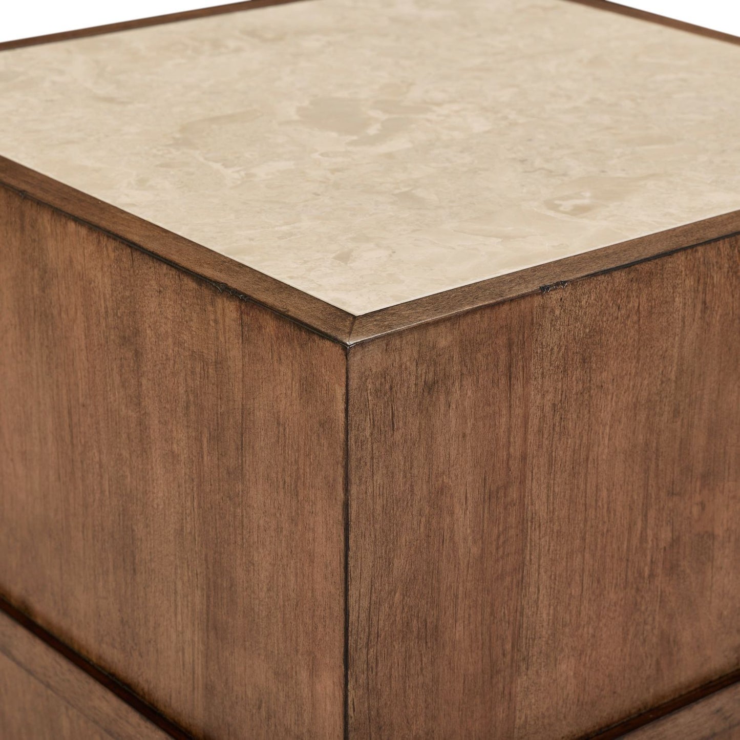 Shaker Lakes - Chairside Table - Brown - Hornell Furniture Outlet