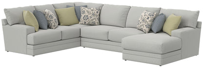 Stockbridge - Sectional With Comfort Coil Seating And 9 Accent Pillows Included - Hornell Furniture Outlet