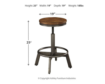 Torjin - Swivel Stool (Set of 2) - Hornell Furniture Outlet
