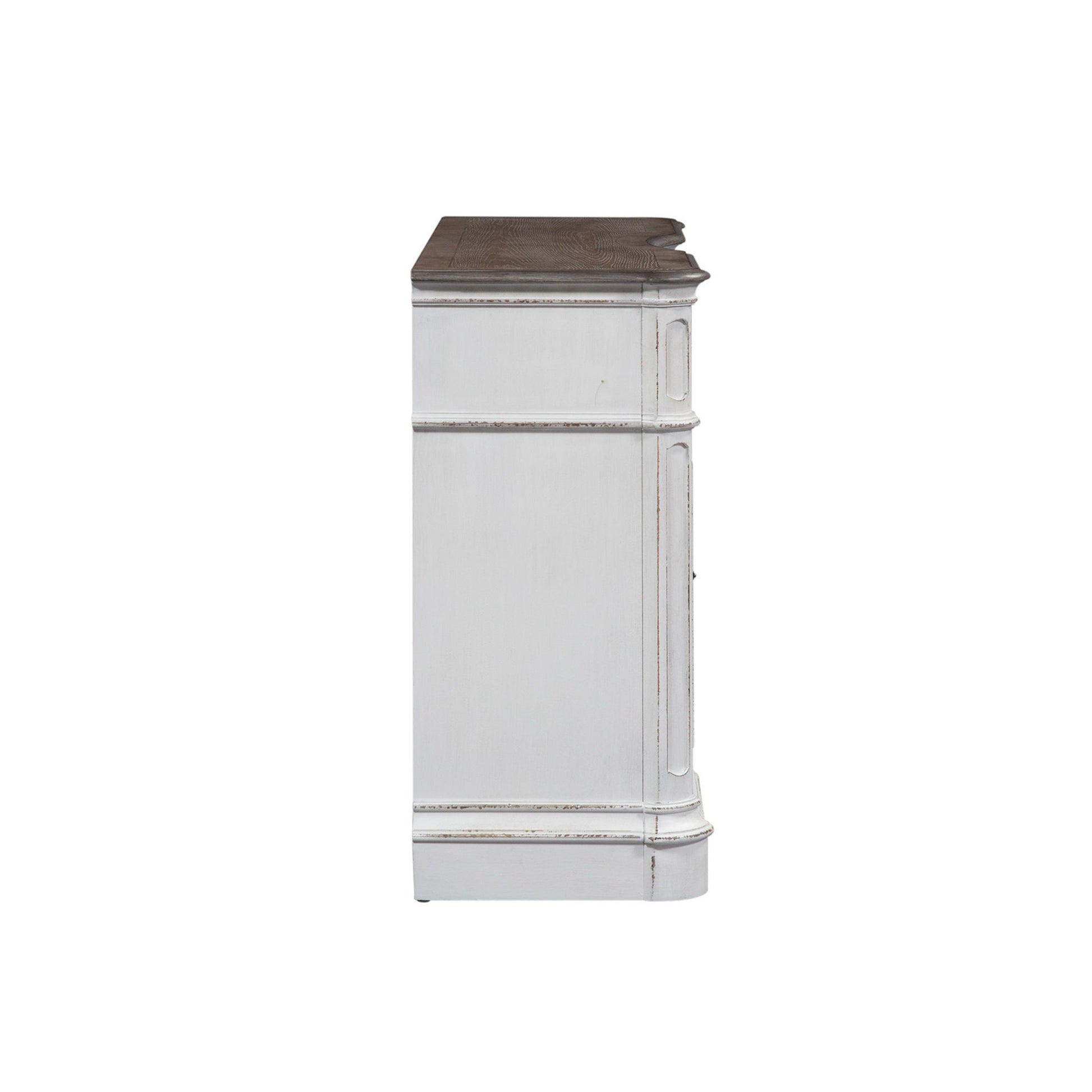 Magnolia Manor - Server - White - Hornell Furniture Outlet
