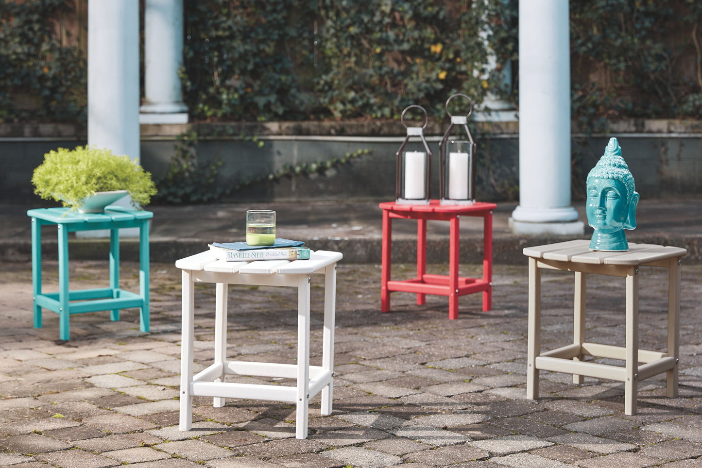 Sundown Treasure - Outdoor End Table - Hornell Furniture Outlet