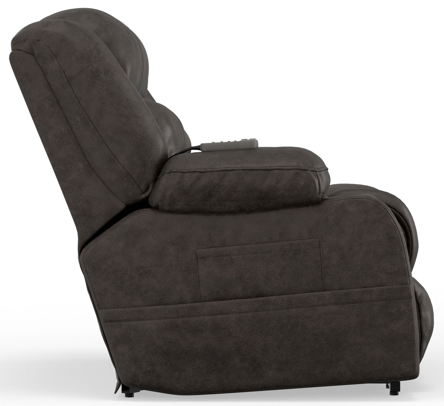 Tucker - Power Lift Recliner With Heat & Massage - Steel - Hornell Furniture Outlet