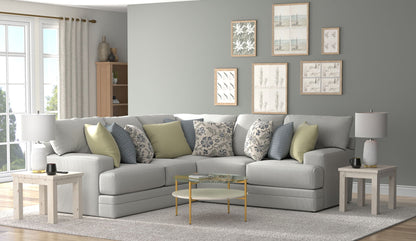 Stockbridge - Sectional With Comfort Coil Seating And 9 Accent Pillows Included - Hornell Furniture Outlet