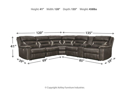 Kincord - Sectional - Hornell Furniture Outlet