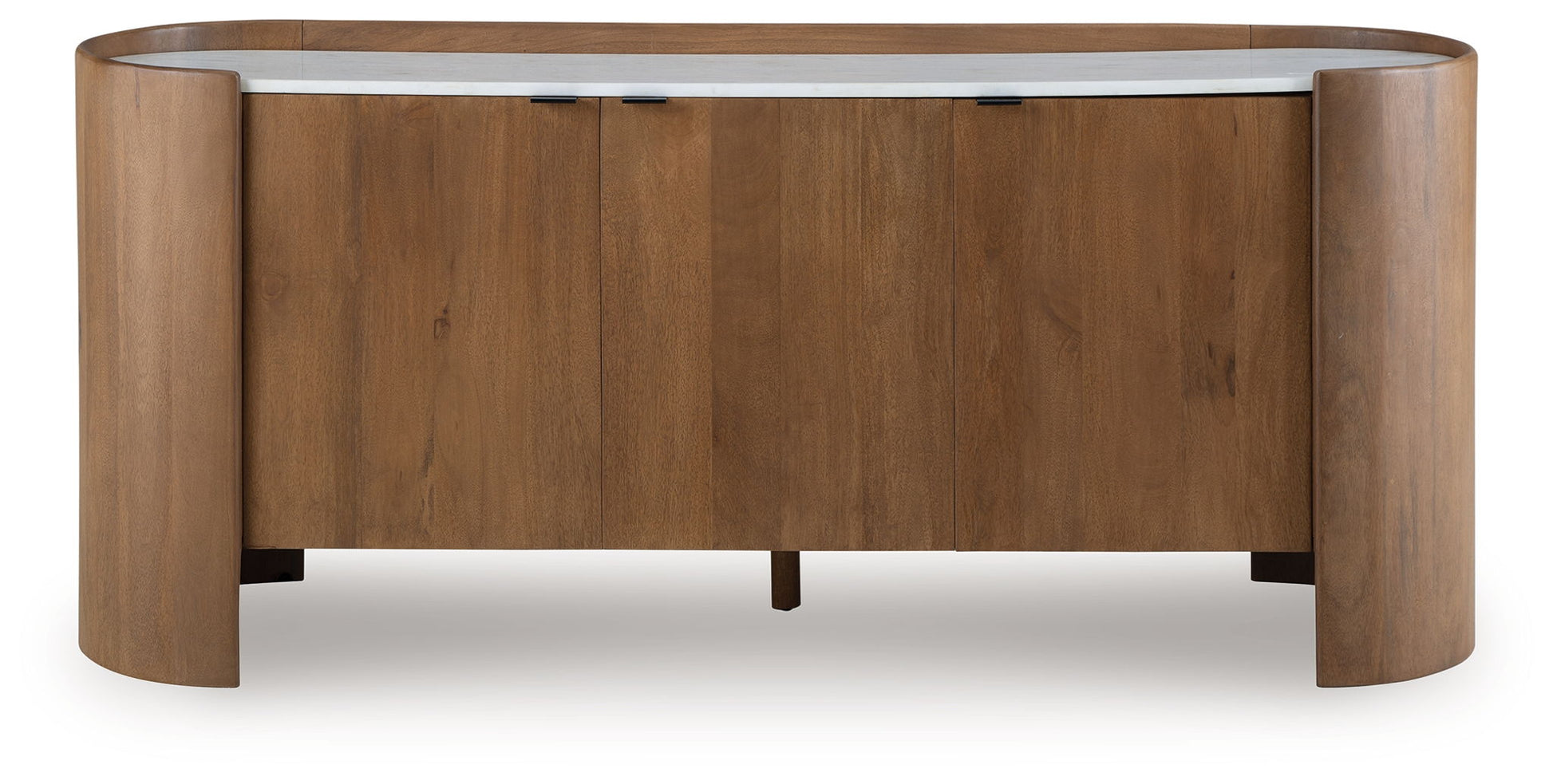 Fitzroy - Brown / White - Accent Cabinet - Hornell Furniture Outlet