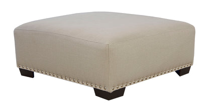 Salem - Cocktail Ottoman - Beige - Hornell Furniture Outlet