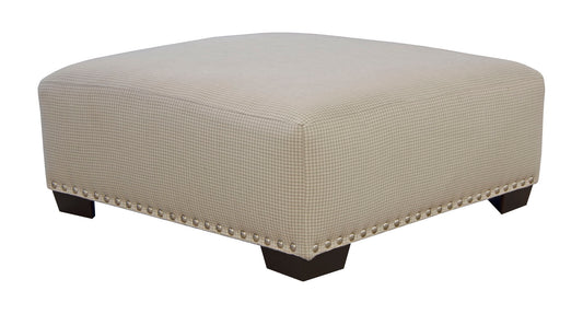 Salem - Cocktail Ottoman - Beige - Hornell Furniture Outlet