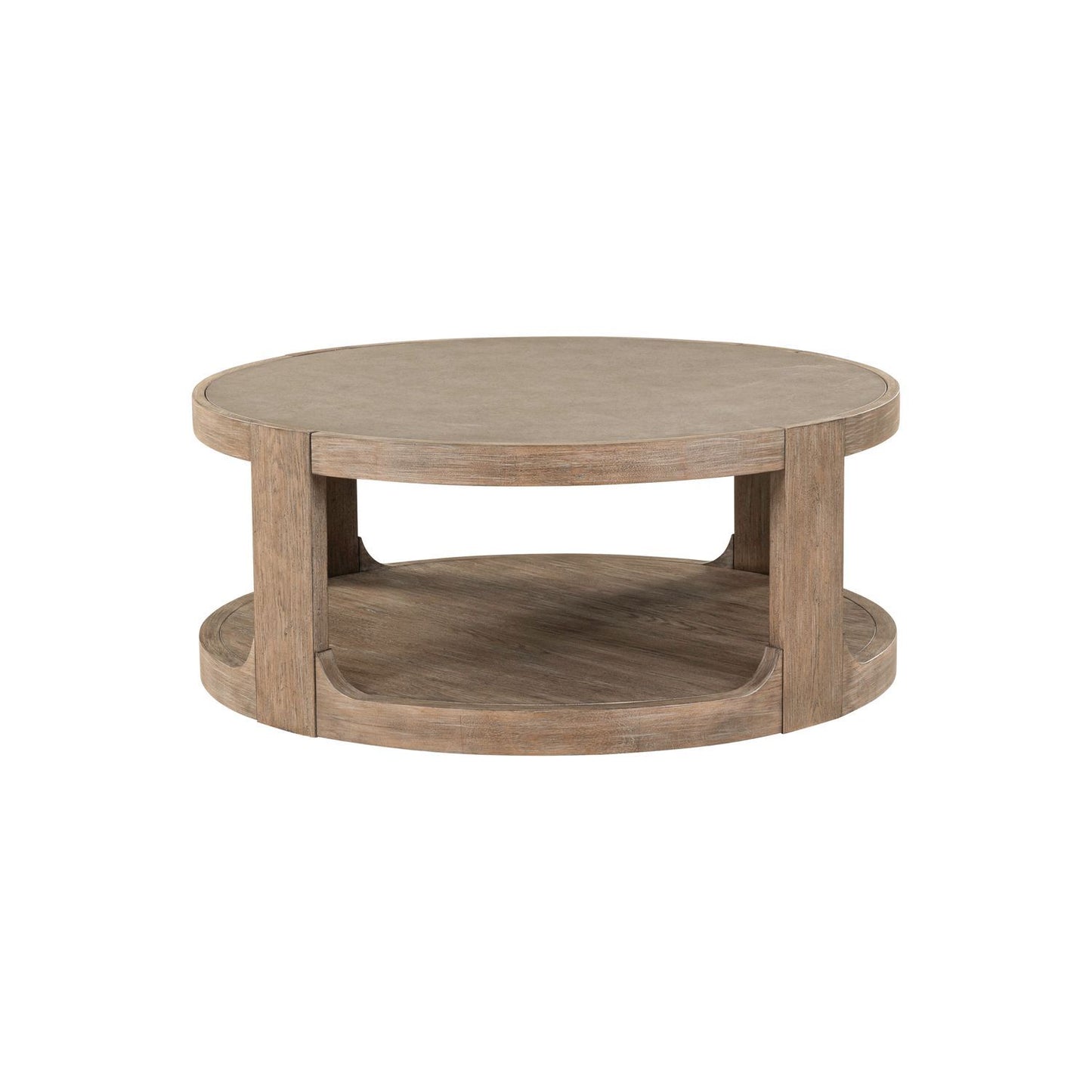 South Bend - Round Cocktail Table - Brown - Hornell Furniture Outlet