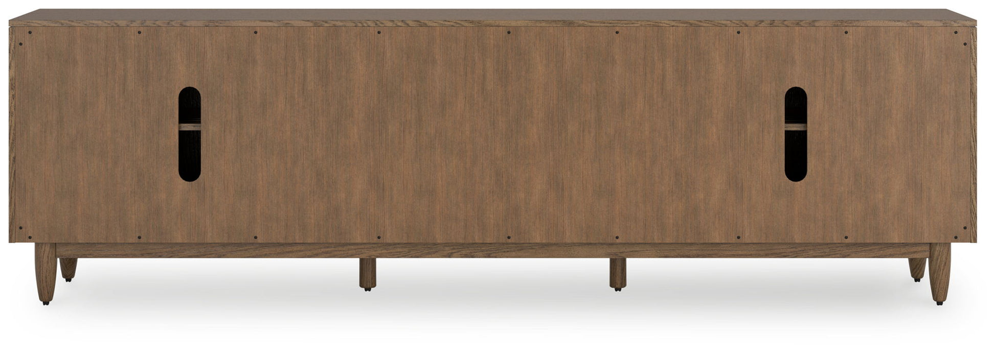Roanhowe - Brown - Extra Large TV Stand - Hornell Furniture Outlet