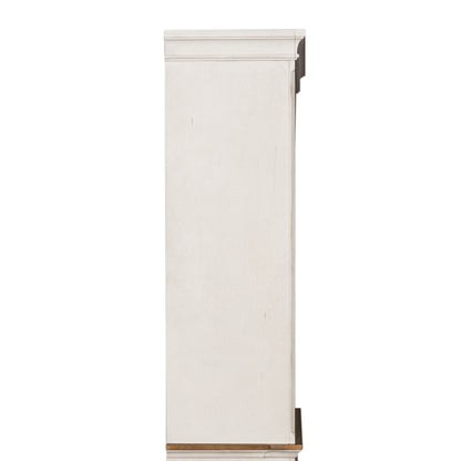 Morgan Creek - Entertainment Hutch - White - Hornell Furniture Outlet