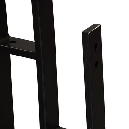 Vintage Series - Metal Day Bed Rack - Black - Hornell Furniture Outlet