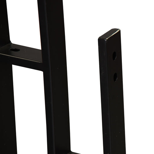 Vintage Series - Metal Day Bed Rack - Black - Hornell Furniture Outlet