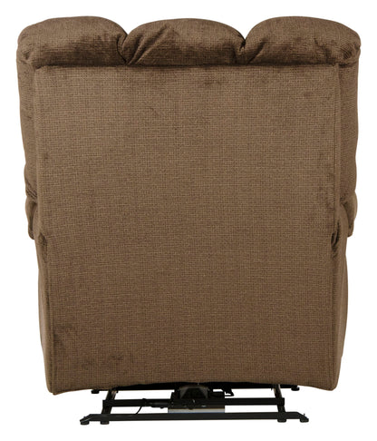 Malone - Power Lay Flat Recliner With Extended Ottoman - Hornell Furniture Outlet