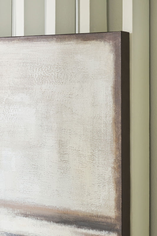 Brockdunn - Tan / Brown - Wall Art Set (Set of 2) - Hornell Furniture Outlet