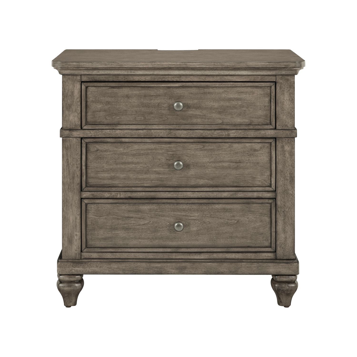 Twin Lakes - Nightstand With Charging Station - Hornell Furniture Outlet