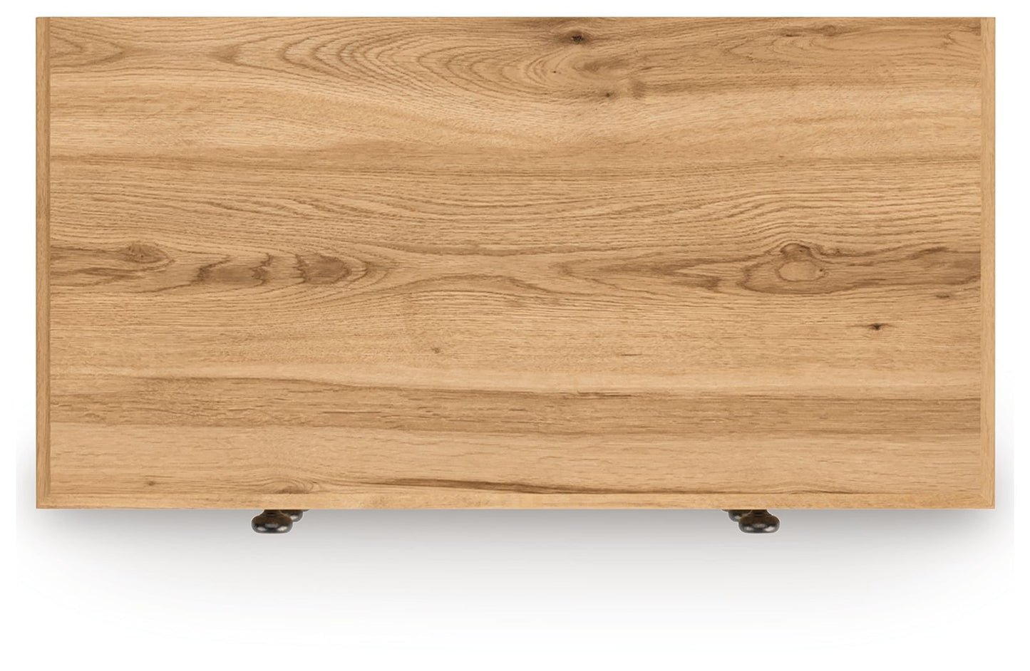 Aleaport - Warm Brown - Five Drawer Chest - Hornell Furniture Outlet