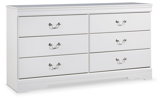 Anarasia - Dresser, Mirror - Hornell Furniture Outlet