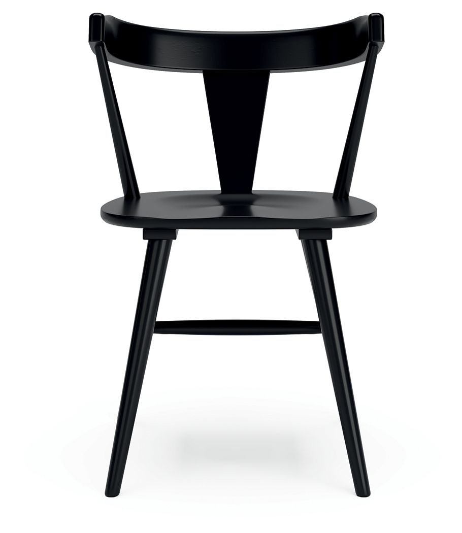 Gretlynn - Black - Dining Room Side Chair (Set of 2) - Hornell Furniture Outlet