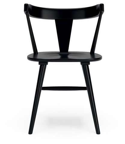 Gretlynn - Black - Dining Room Side Chair (Set of 2) - Hornell Furniture Outlet