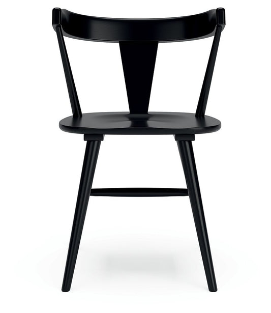 Gretlynn - Black - Dining Room Side Chair (Set of 2) - Hornell Furniture Outlet