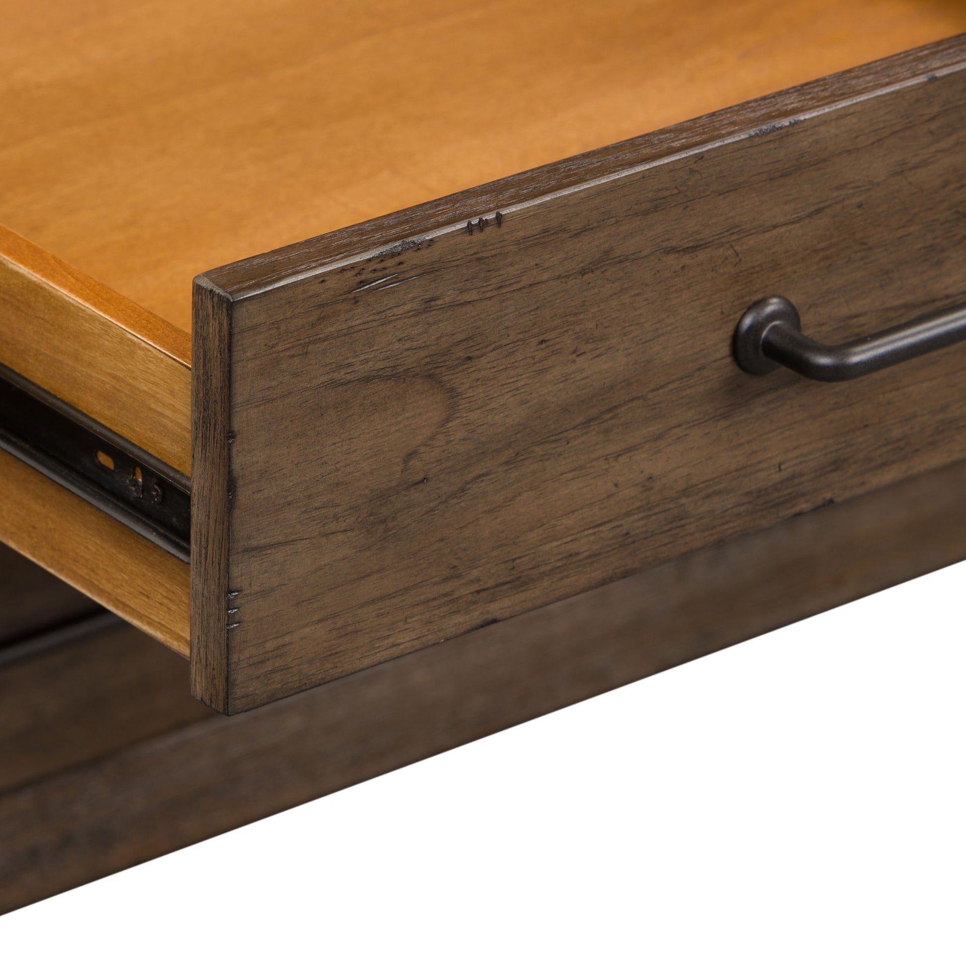 Sonoma Road - Small Credenza - Light Brown - Hornell Furniture Outlet